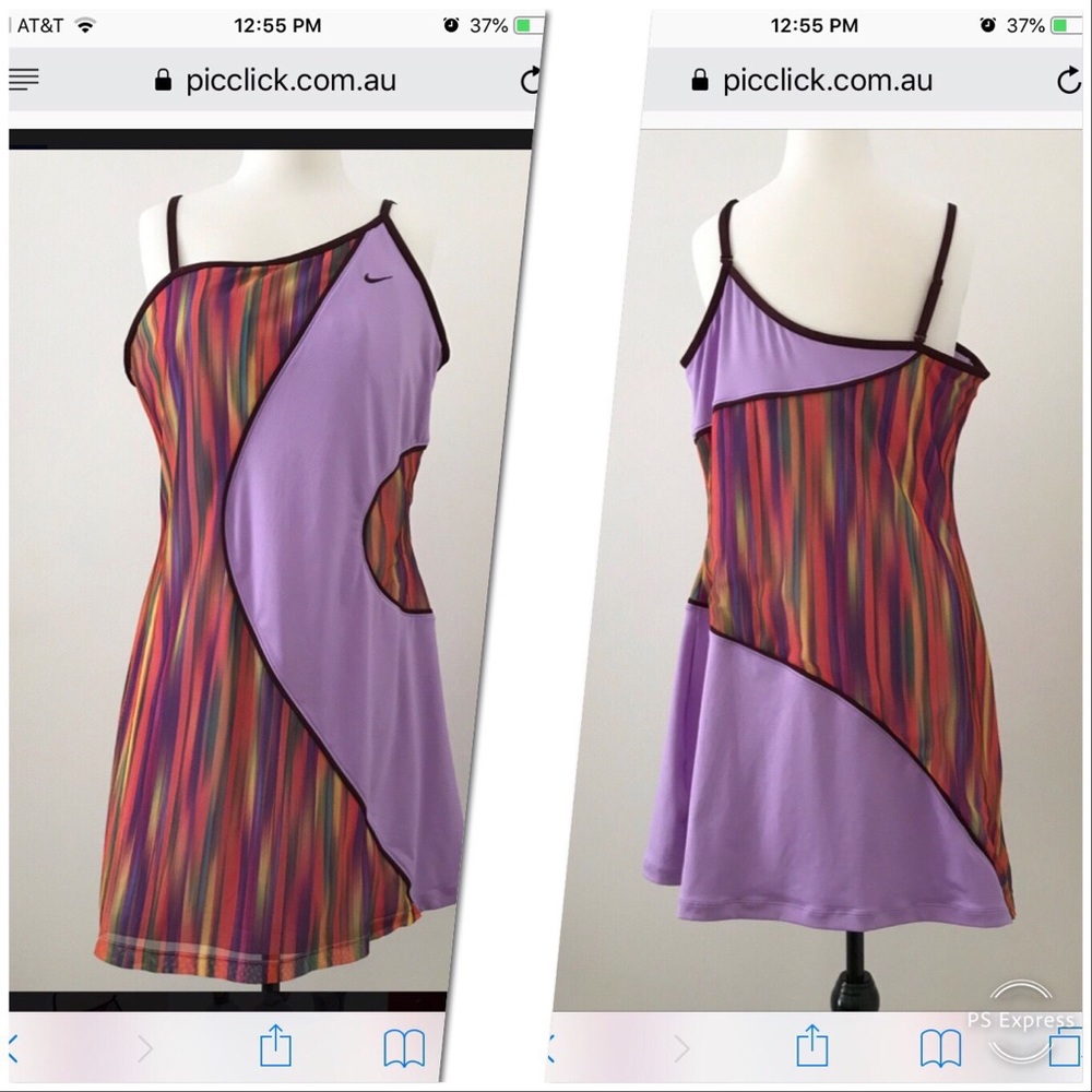 Barely worn Nike tennis dress size large